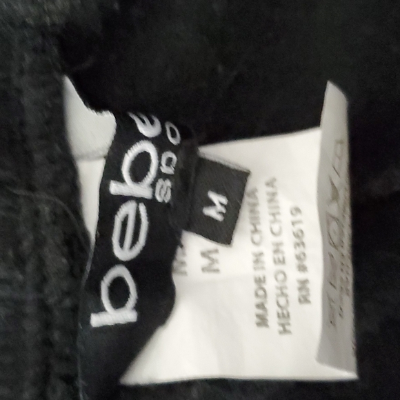 New Bebe Black Jogger without tag - Picture 4 of 4